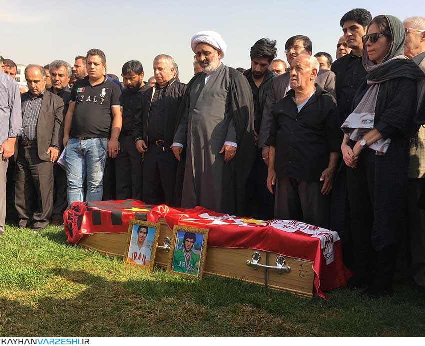 مراسم تشییع مرحوم ابراهیم آشتیانی / گزارش تصویری