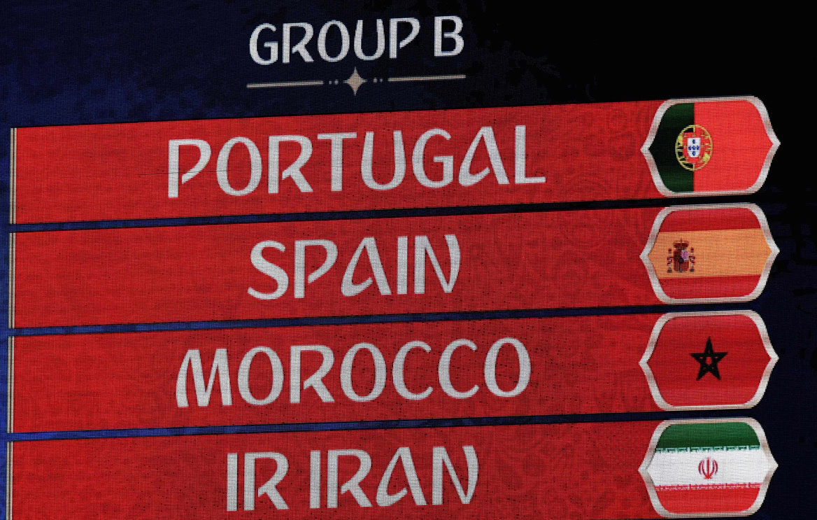 کار دشوار شاگردان کروش در جام جهانی؛ ایران با پرتغال ،اسپانیا و مراکش همگروه شد