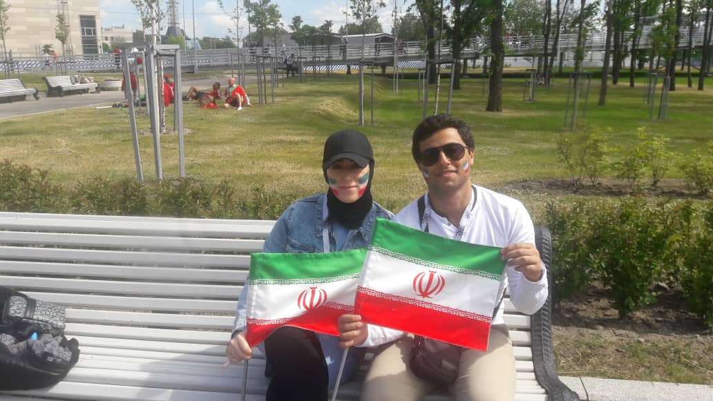 اختصاصی کیهان ورزشی از روسیه/اتحاد هواداران ایران و مراکش قبل از بازی