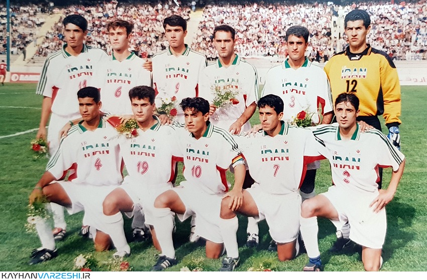 تیم امید ایران در مسابقات انتخابی المپیک سیدنی 2000