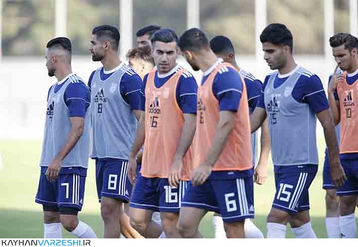 گزارش تصویری از تمرین روز گذشته تیم ملی فوتبال ایران