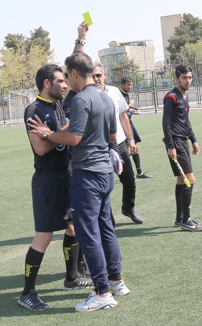 گزارش تصویری از مسابقات فوتبال امیدهای تهران