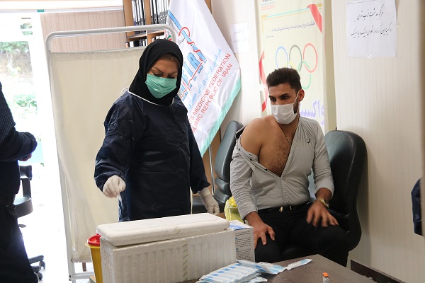 مرحله دوم واکسیناسیون کاروان اعزامی ایران به پارالمپیک توکیو ۲۰۲۰