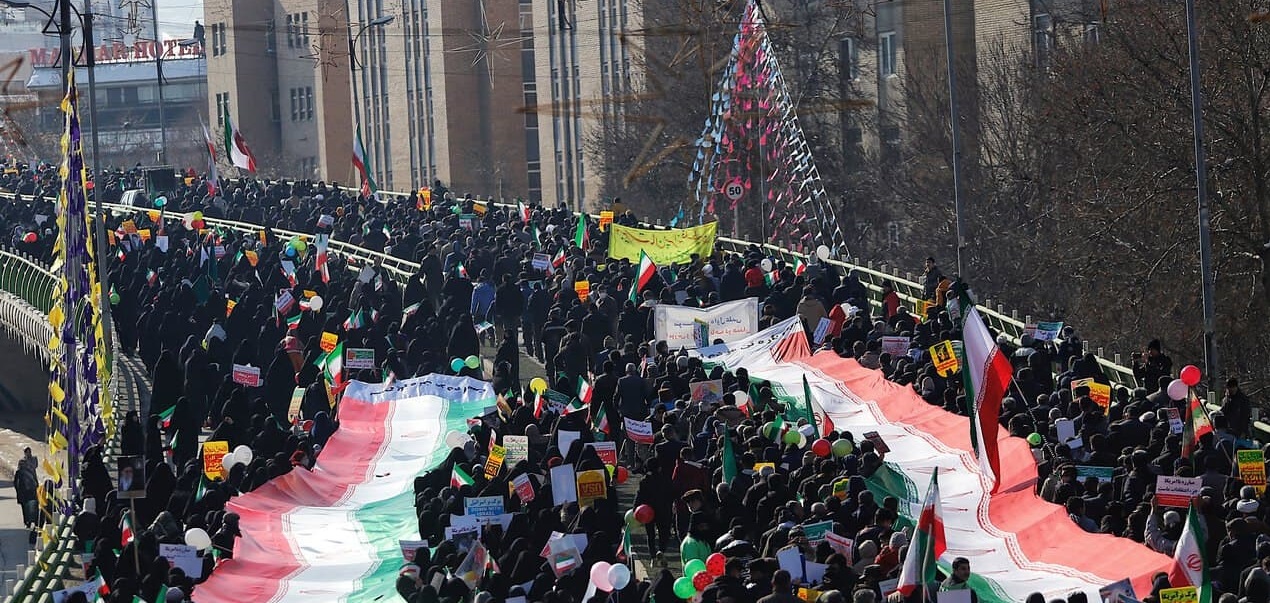 حضور جامعه ورزش در راهپیمایی ۲۲ بهمن