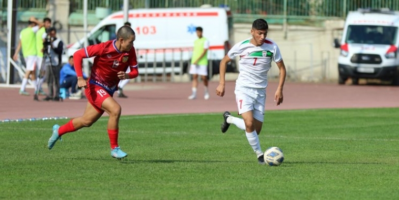 مقدماتی نوجوانان فوتبال آسیا/ پیروزی پر گل ایران مقابل لائوس