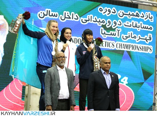 گزارش تصویری/ مسابقات دوومیدانی قهرمانی داخل سالن آسیا