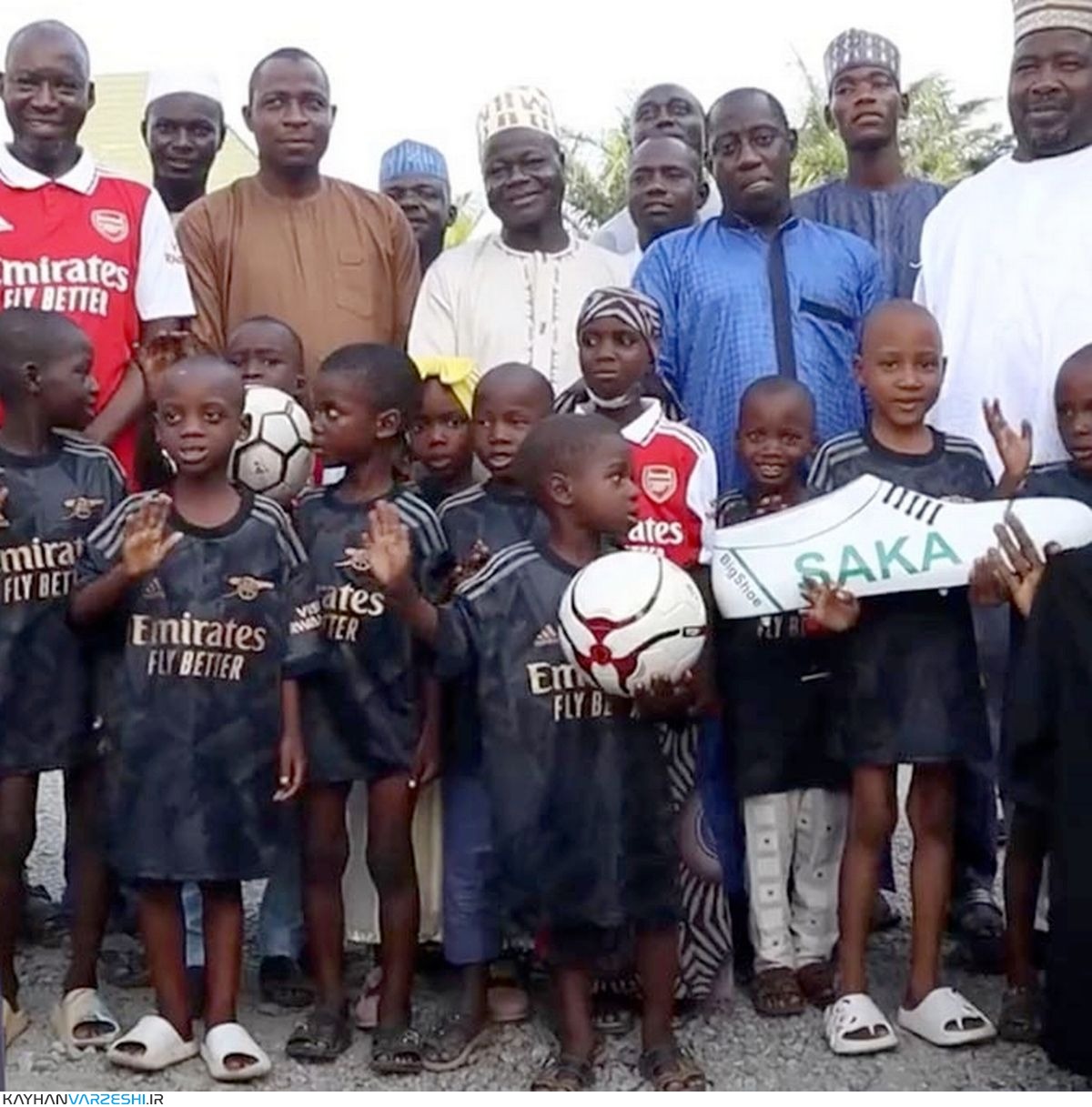 بوکایو ساکا؛ از شکستن رکورد تیری هانری تا کمک‌های خیریه در نیجریه