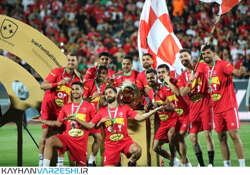گزارش تصویری دیدار تیم‌های استقلال و پرسپولیس در فینال جام حذفی