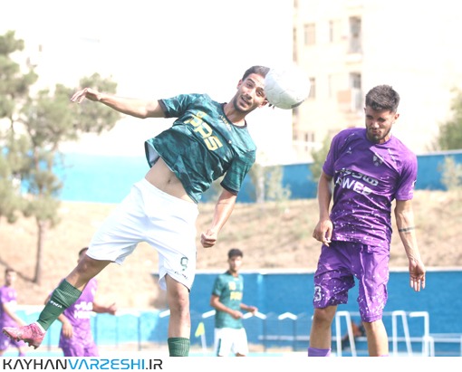 هفته هشتم لیگ برتر امیدهای تهران/ گزارش تصویری دیدار تیم‌های هوادار و پاس‌قوامین