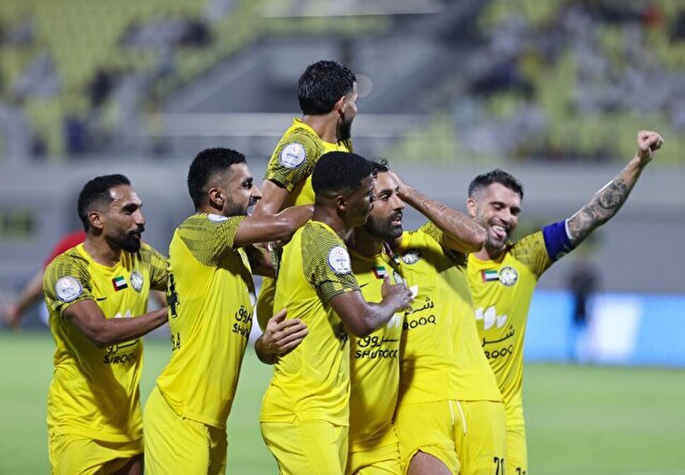 برد اتحاد کلباء با گل زیبای سامان قدوس