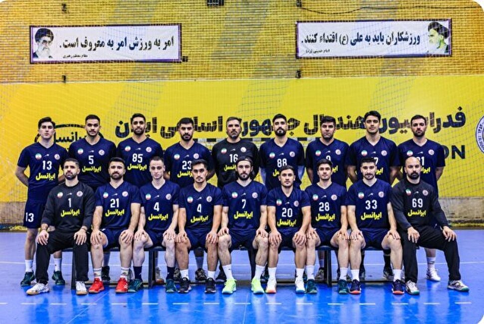 برد روحیه بخش هندبال ایران مقابل استرالیا