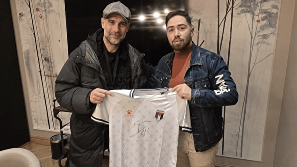 اقدام بشردوستانه گواردیولا برای یک تیم در غزه