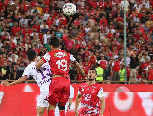 گزارش تصویری دیدار تیم‌های پرسپولیس و هوادار