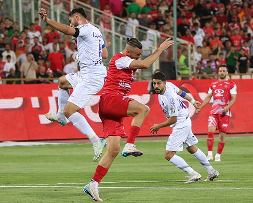 گزارش تصویری دیدار تیم‌های پرسپولیس و هوادار