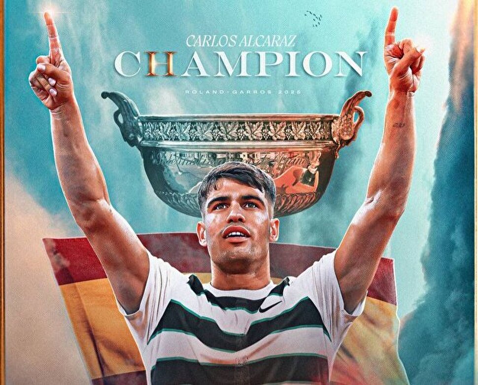 قهرمانی دراماتیک آلکاراس در فینال ۳۳۰ دقیقه ای رولان گاروس!
