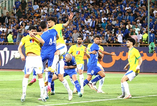 گزارش تصویری دیدار استقلال تهران و صنعت‌نفت آبادان