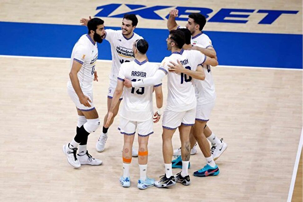 دومین برد ایران در لیگ ملت های والیبال / ملی پوشان تلافی کردند