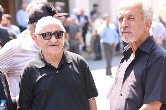 گزارش تصویری/ مراسم تشییع پیکر مرحوم داریوش مصطفوی