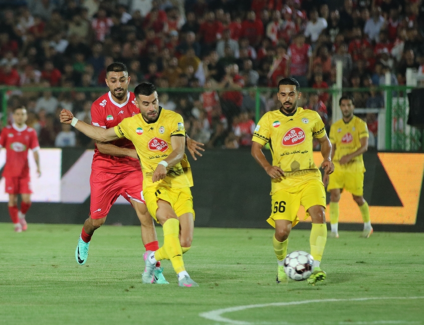 گزارش تصویری دیدار پرسپولیس و فجر