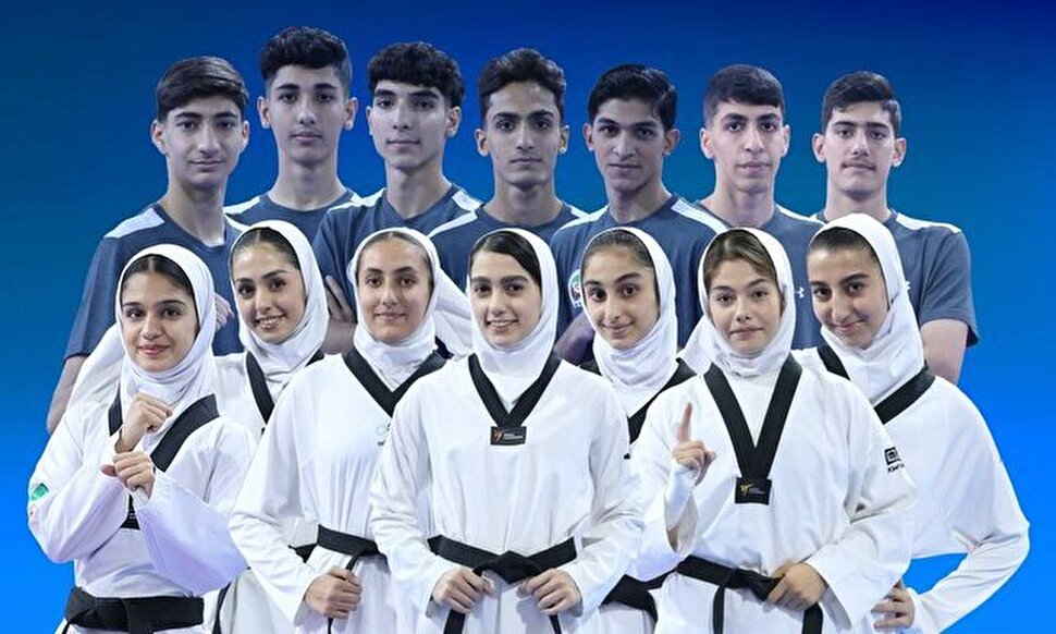 نایب قهرمانی نوجوانان ایران در تکواندوی آسیا