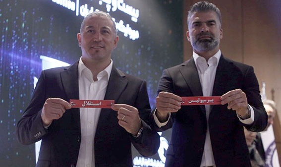 گزارش تصویری از مراسم قرعه‌کشی بیست و پنجمین دوره لیگ برتر فوتبال ایران