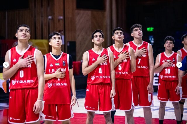 بسکتبال ایران در کاپ آسیا ششم شد