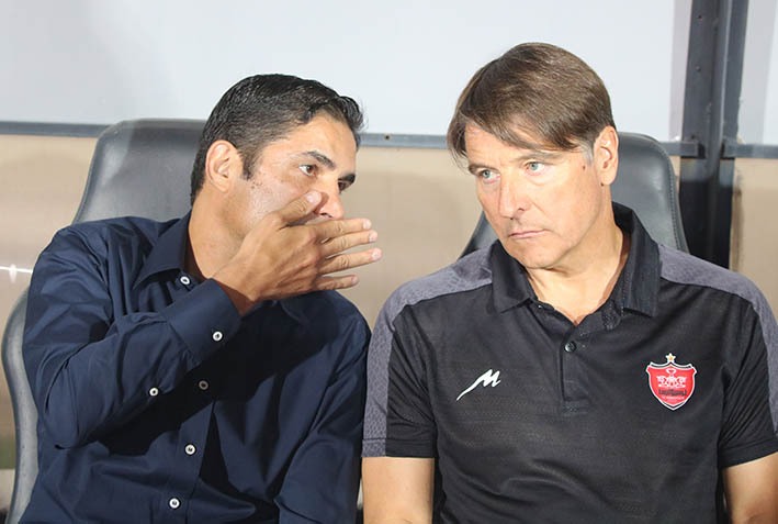 گزارش تصویری دیدار تیم‌های پرسپولیس و فولاد