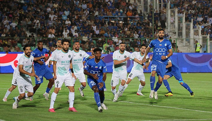 گزارش تصویری دیدار تیم‌های استقلال و پیکان