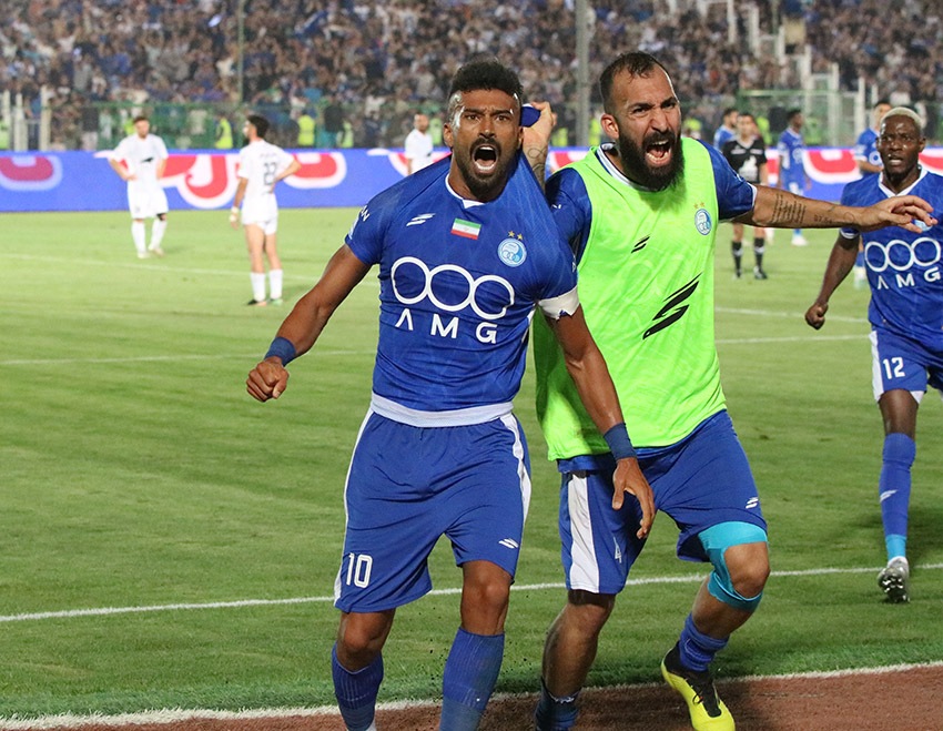 گزارش تصویری دیدار تیم‌های استقلال تهران و ذوب‌آهن اصفهان