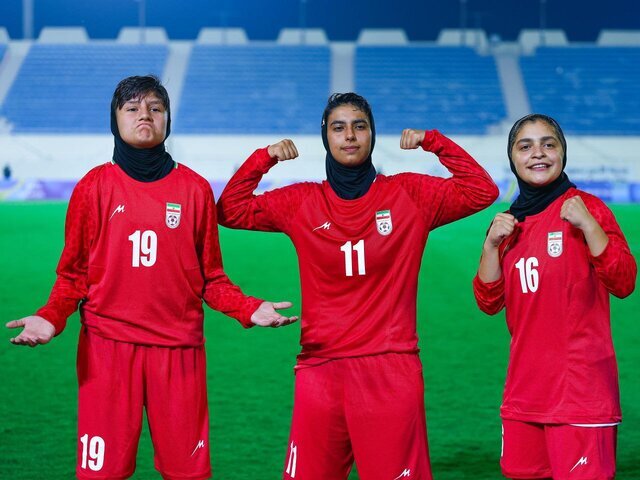 برد ۱۰ بر صفر نوجوانان دختر ایران