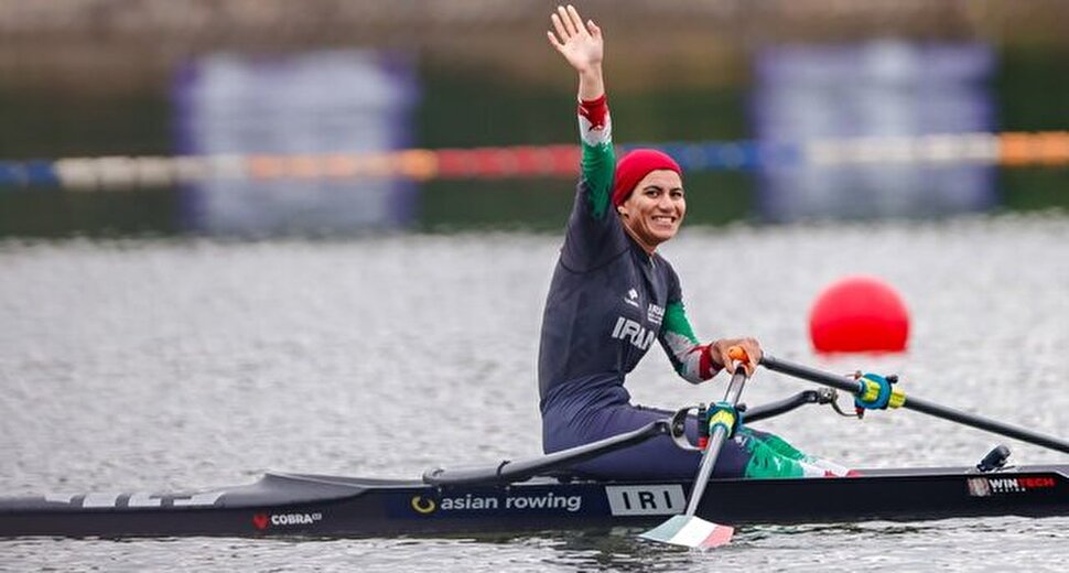 دختر المپیکی در رویینگ آسیا قهرمان شد