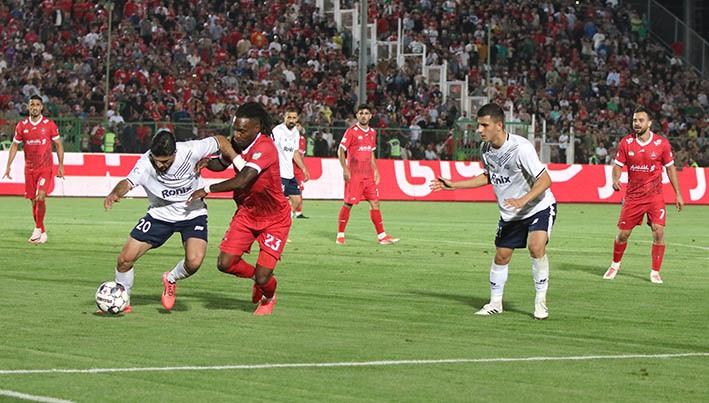 گزارش تصویری دیدار تیم‌های پرسپولیس و ملوان