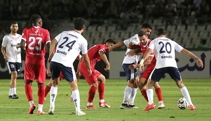 گزارش تصویری دیدار تیم‌های پرسپولیس و ملوان