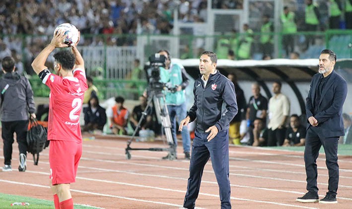 گزارش تصویری دیدار تیم‌های پرسپولیس و ملوان