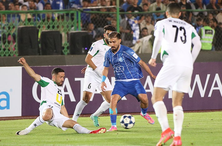 گزارش تصویری دیداری تیمهای استقلال ایران و الوحدات اردن