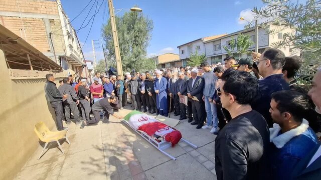 مراسم تشییع پیکر مرحوم صابر کاظمی برگزار شد