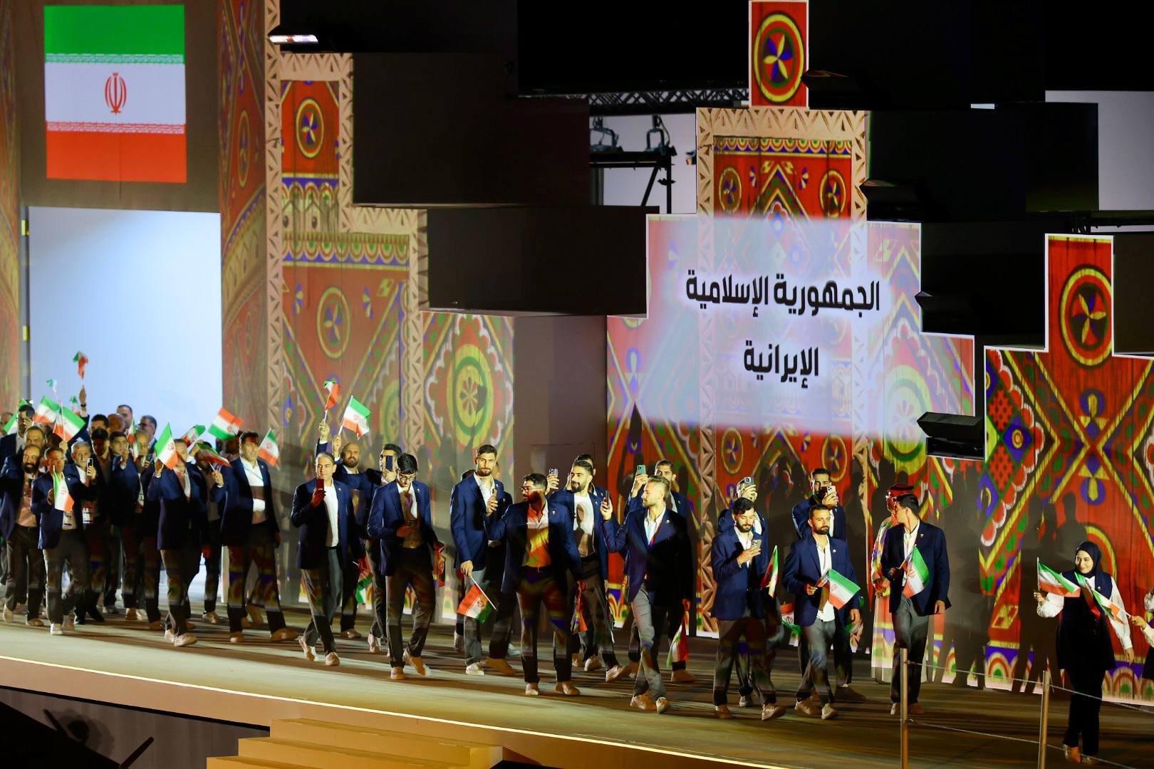 افتتاحیه بازیهای کشورهای اسلامی با شعار «ملت واحد»؛ ورزشکاران فلسطین تشویق شدند