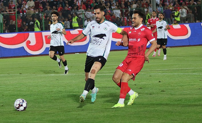 گزارش تصویری دیدار تیمهای پرسپولیس تهران و ذوب آهن