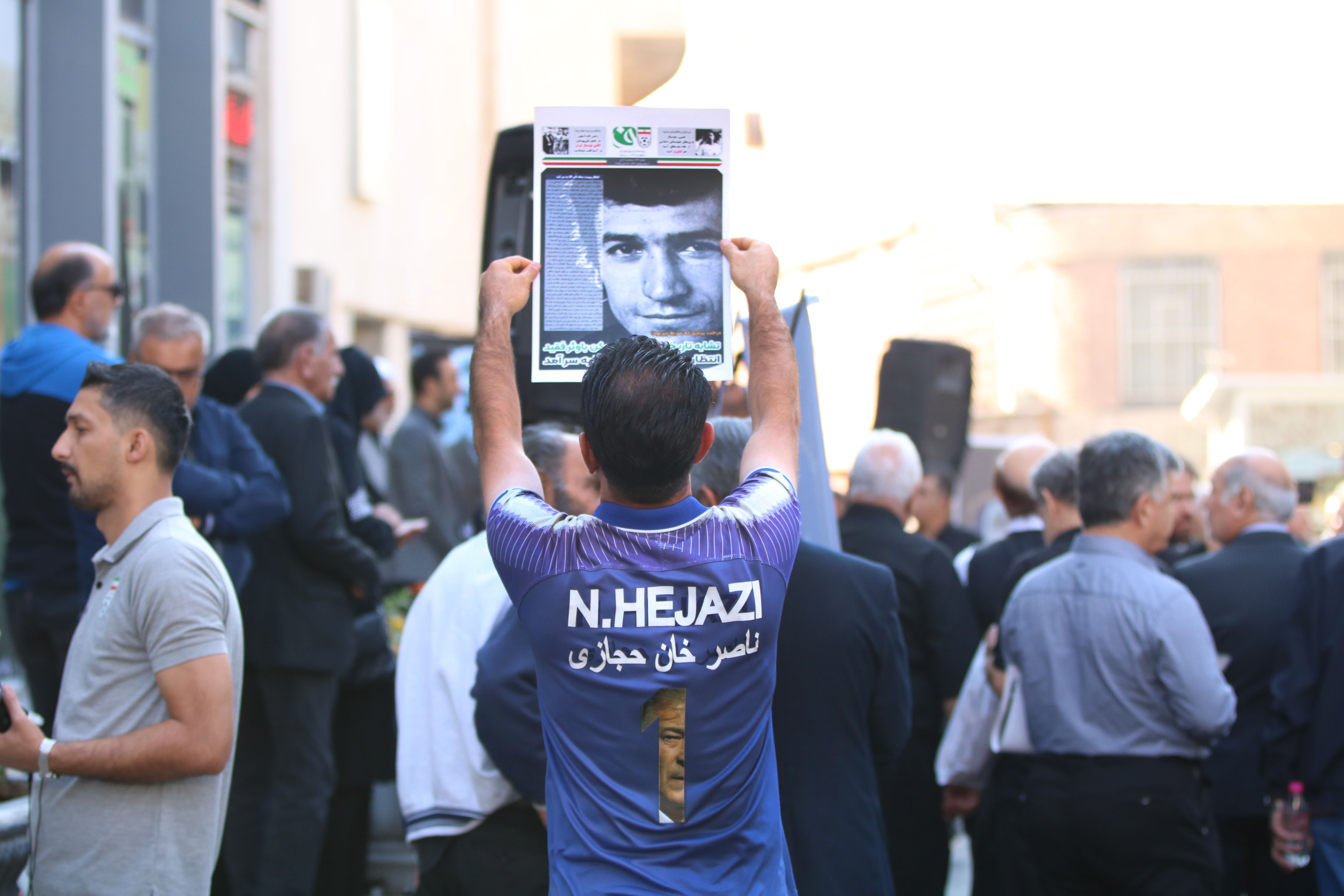 گزارش تصویری مراسم تشییع پیکر مرحوم اکبر کارگرجم