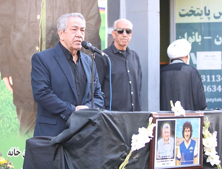 گزارش تصویری مراسم تشییع پیکر مرحوم اکبر کارگر جم