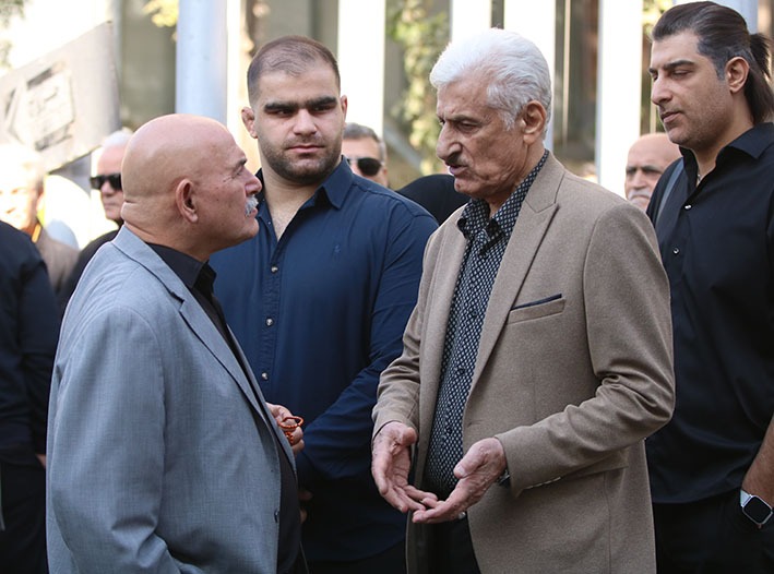 گزارش تصویری مراسم تشییع پیکر مرحوم اکبر کارگر جم