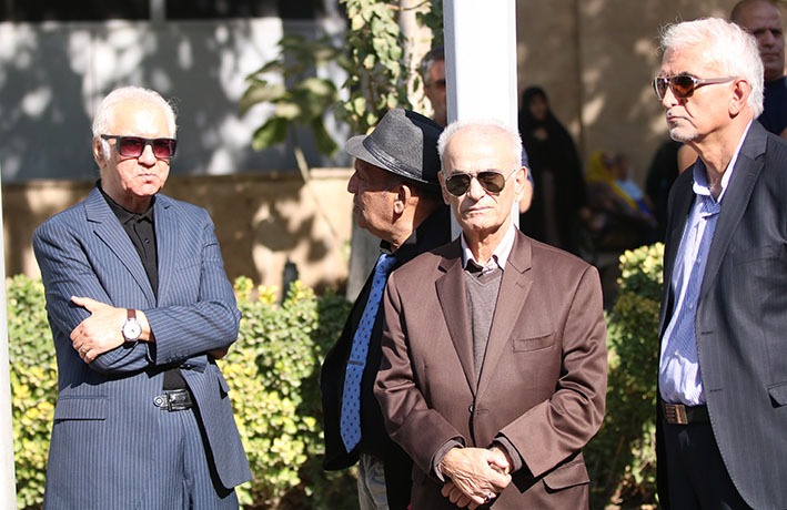 گزارش تصویری مراسم تشییع پیکر مرحوم اکبر کارگر جم