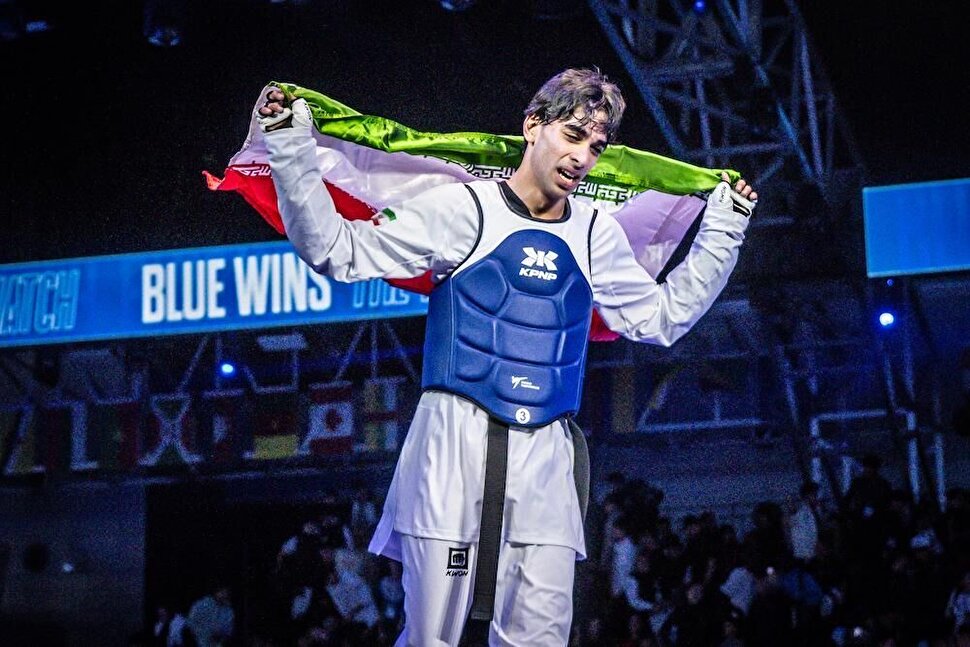 یک طلا و دو برنز تکواندوکاران ایران در مسابقات جهانی زیر ۲۱ / درخشش دوباره زندی