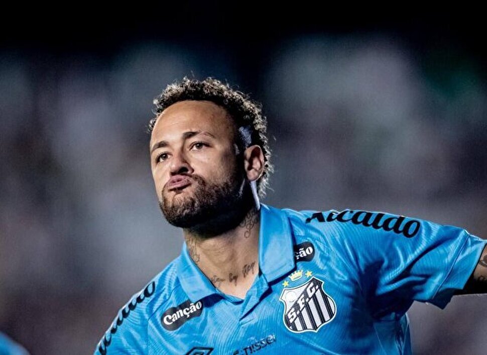 هت تریک نیمار با سانتوس