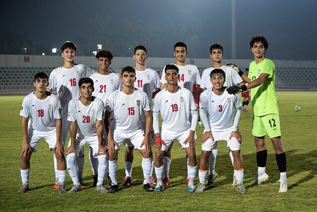 برتری پرگل نوجوانان ایران در اولین بازی جام ملت‌ها