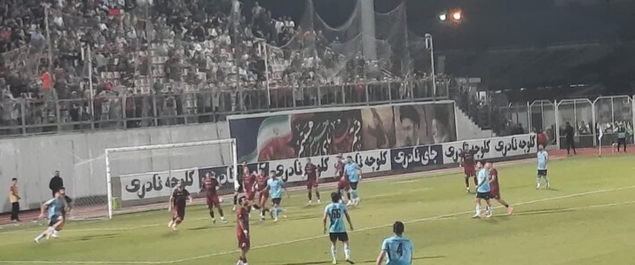 جشن صعود نساجی به لیگ برتر