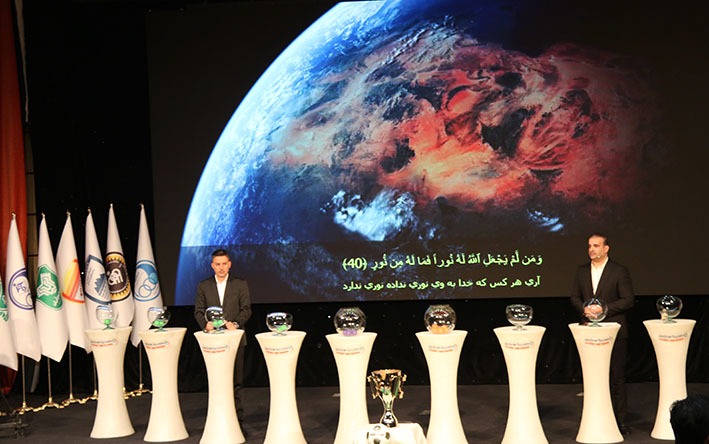 گزارش تصویری قرعه کشی لیگ برتر