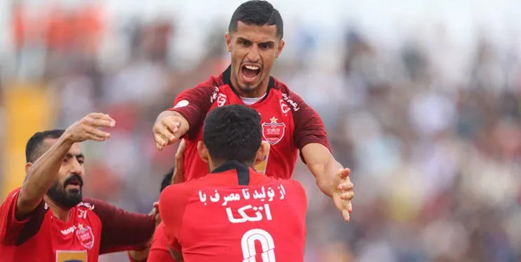 طلسم علی علیپور بالاخره شکسته شد/ شادی گل جالب مهاجم پرسپولیس