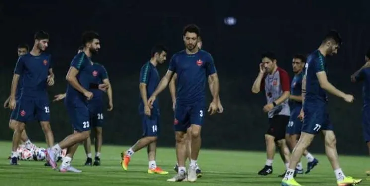 آخرین تمرین پرسپولیس پیش از دیدار با شارجه برگزار شد