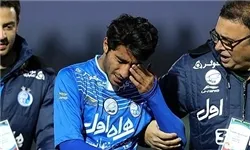 مهاجم استقلال زیر تیغ جراح